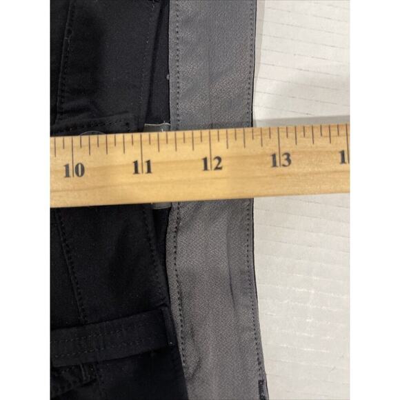 Eddie Bauer Convertible Pants Men 36x30 Black Outdoor Hiking Performance FLAW - Picture 9 of 12